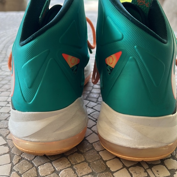 Miami Dolphin Nike Lebron size IS size 8 - Picture 8 of 13